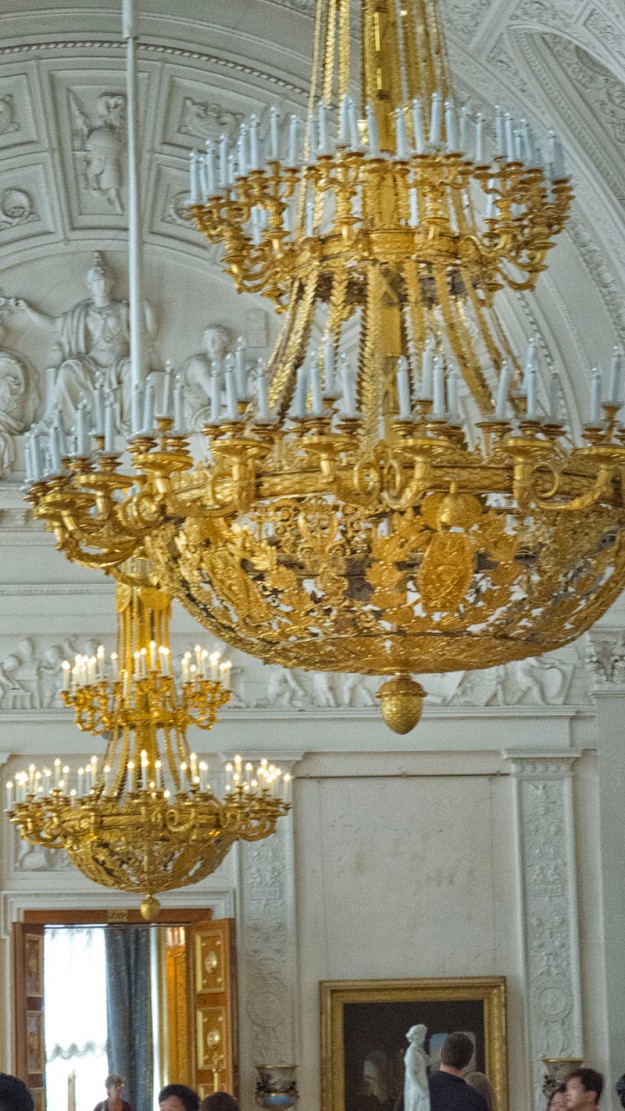 Gold Chandeliers